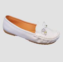 Sapatilha Mocassim Feminino Costurado a Mão Moda Pé Napa 2