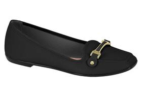 Sapatilha Mocassim Feminino Moleca Confortável 5729127 Preto