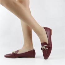 Sapatilha Mocassim Fivela