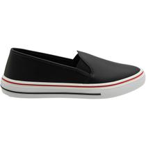 Sapatilha Mocassim Iate Moleca Napa Sardenha Elástico Feminino Sapatilha Mocassim Iate Moleca Napa Sardenha Elástico Feminino