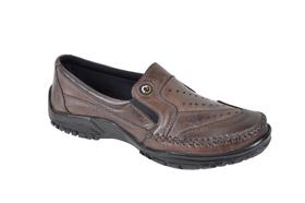 Sapatilha Mocassim Masculina - Couro - 4002