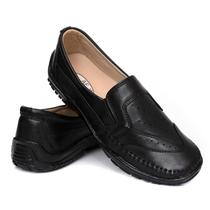 Sapatilha Mocassim Masculino em Couro Legitimo Super Conforto