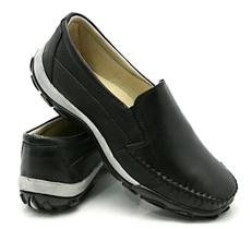 Sapatilha Mocassim Masculino em Couro Legitimo Super Conforto - AF New Style