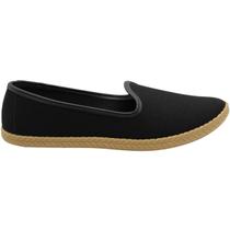 Sapatilha Mocassim Moleca Lona Sider Tramado Feminino