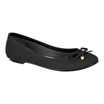 Sapatilha Moleca 5027.1423 Laço Sapato Baixo Casual Conforto Feminino