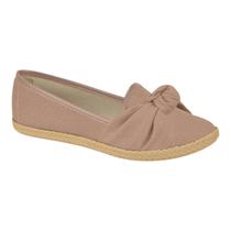 Sapatilha Moleca 5287.265 Sapato Casual Conforto Nó Feminino