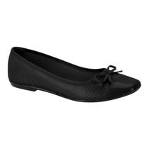 Sapatilha Moleca 5729.110 Sapato Baixo Casual Laço Conforto Feminino