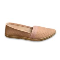 Sapatilha Moleca Alpargata Conforto Perfurada Leve Macia