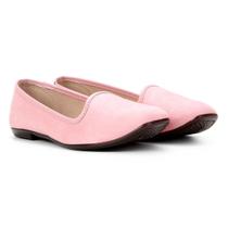 Sapatilha Moleca Básica Slipper Feminina - Rosa