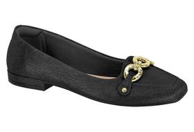 Sapatilha Moleca Bico Quadrado Social Confort Fivela 5820106 Sapatilha Moleca Bico Quadrado Social Confort Fivela 5820106