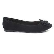 Sapatilha moleca feminina camurça de luxo