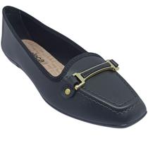 Sapatilha Moleca Feminina Casual com Enfeite Dourado