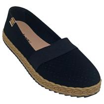 Sapatilha Moleca Feminina Nobuck Microperfuros Casual