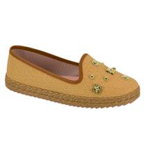 Sapatilha Moleca Feminino Alpargata Casual Detalhes 5696.340