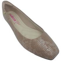 Sapatilha Moleca Feminino Estampa de Cobra