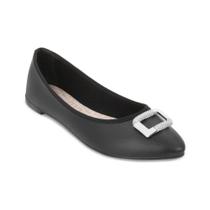 Sapatilha Moleca Napa Com Fivela Prata Bico Amendoado Feminina Confortável Original Adulto Sapatilha Moleca Napa Com Fivela Prata Bico Amendoado Feminina Confortável Original Adulto