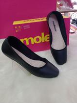 Sapatilha Moleca Napa Lisa Pontinha Quadrada 5729.100