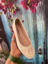 Sapatilha Moleca Off White Sapatilha Moleca Off White