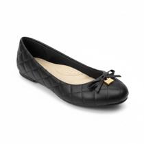 Sapatilha Moleca Preta Antiderrapante Feminina Casual -