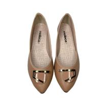 Sapatilha Moleca Sintético Com Enfeite Geométrico Dourado Bico Fino Feminina Confortável Adulto Sapatilha Moleca Sintético Com Enfeite Geométrico Dourado Bico Fino Feminina Confortável Adulto