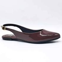 Sapatilha Moleca Verniz - Feminina - Marrom Sapatilha Moleca Verniz - Feminina - Marrom