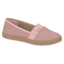 Sapatilha Molekinha Alpargatas Glitter Elastico Feminina