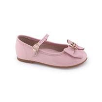 Sapatilha Molekinha bebê Casual 2106.1030 verniz mini laço