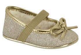 Sapatilha Molekinha Bebê Dourado Ref: 2901.558 Sapatilha Molekinha Bebê Dourado Ref: 2901.558