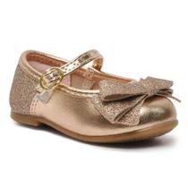 Sapatilha Molekinha Casual Menina 2106.1043 Dourado