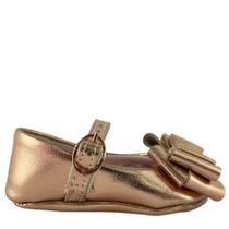 Sapatilha Molekinha Feminina Bebê Metalizado 2901570