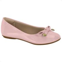 Sapatilha Molekinha Infantil Verniz Premium Rosa