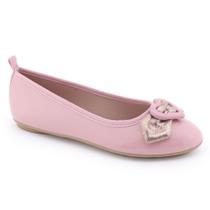 Sapatilha Molekinha Soft Pop Infantil 2502.333 Coração Rosa