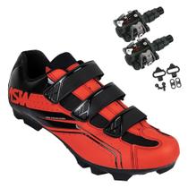 Sapatilha Mtb Ciclismo Asw Fury + Pedal Wellgo M919