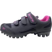 Sapatilha Mtb High One Feet Preta Rosa