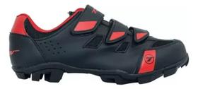 Sapatilha MTB New fit vermelho com preto tam: 40BR