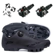 Sapatilha mtb smart u2 preta tamanhos + pedal m919 - Tsw Sapatilha mtb smart u2 preta tamanhos + pedal m919 - Tsw