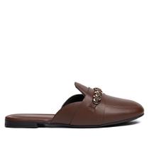 Sapatilha Mule Feminina Beira Rio Napa Turim Marrom