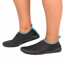 Sapatilha Neoprene Calce Facil Nautica Aquatica Pesca Caiaque