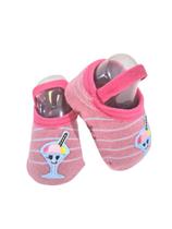 Sapatilha p/bebe 0-15 rosa c/taça de sorvete ref-01072072 Sapatilha p/bebe 0-15 rosa c/taça de sorvete ref-01072072