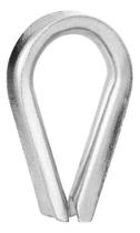 SAPATILHA P/CABO AÇO 17,46mm = 11/16" * SALDO * KIT C/8 SAPATILHA P/CABO AÇO 17,46mm = 11/16" * SALDO * KIT C/8