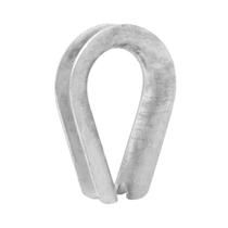 Sapatilha Para Cabo Até 10MM em Aço Galvanizado Sapatilha Para Cabo Até 10MM em Aço Galvanizado