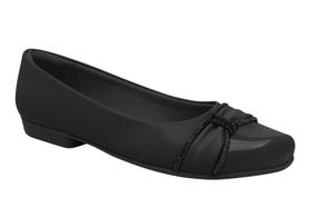Sapatilha Piccadilly Bico Redondo Strass Comfy 250232 Sapatilha Piccadilly Bico Redondo Strass Comfy 250232