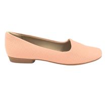 Sapatilha Piccadilly com Textura Rosê 250132 Sapatilha Piccadilly com Textura Rosê 250132