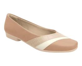 Sapatilha Piccadilly Confort Nude 250219 Off white