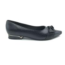Sapatilha Piccadilly Maxi Bico Fino Preta 279028 Sapatilha Piccadilly Maxi Bico Fino Preta 279028