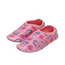 Sapatilha PK XD Pampili Bem-Me-Quer Estampa Corações Rosa Chiclete e Colorida 648.014