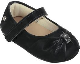 Sapatilha Preta Bebê Pampili Material de cor Tecnológica 379693