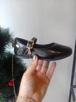 Sapatilha preta Klin Ref.: Princesa Baby 1818611001