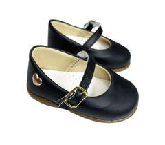 Sapatilha Preta Menina Sandália Bebê Sapato Infantil Sapatinho Sapatilha Preta Menina Sandália Bebê Sapato Infantil Sapatinho