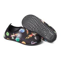 Sapatilha Protetora Infantil Antiderrapante Dino Espacial